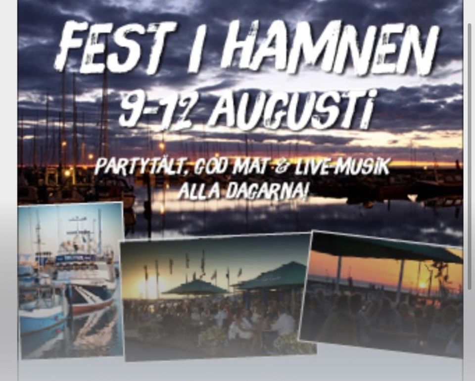 image: Dags för hamnfest i Borstahusen