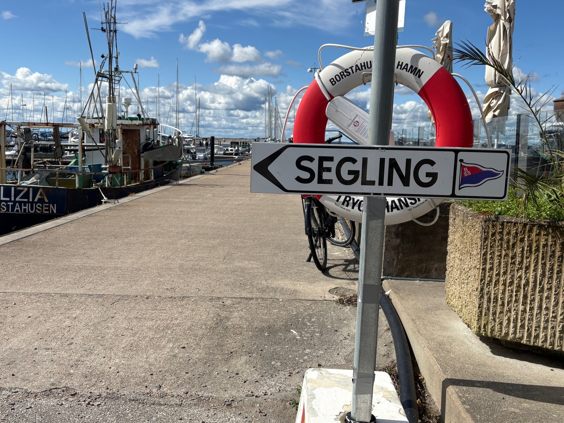 image: Många ville åka RIB och veta mer om BSS verksamhet på Borstahusdagen