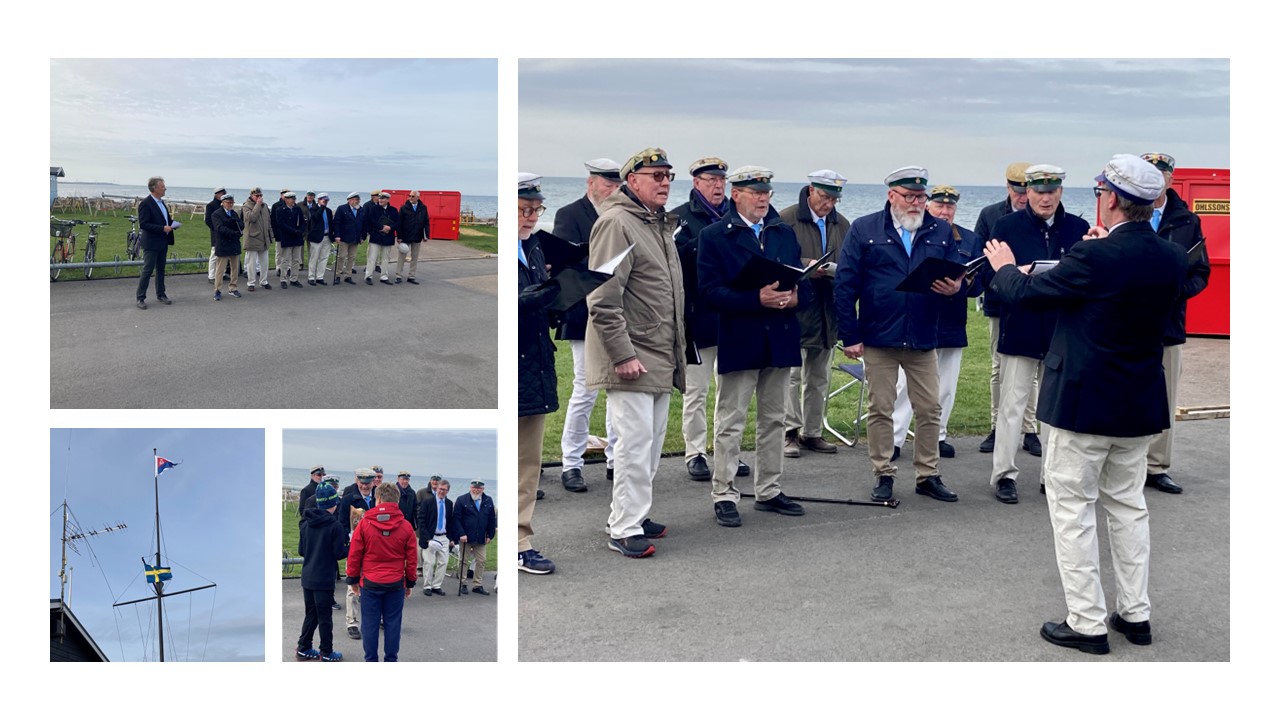 image: Våren välkomnades traditionsenligt av BSS på första maj